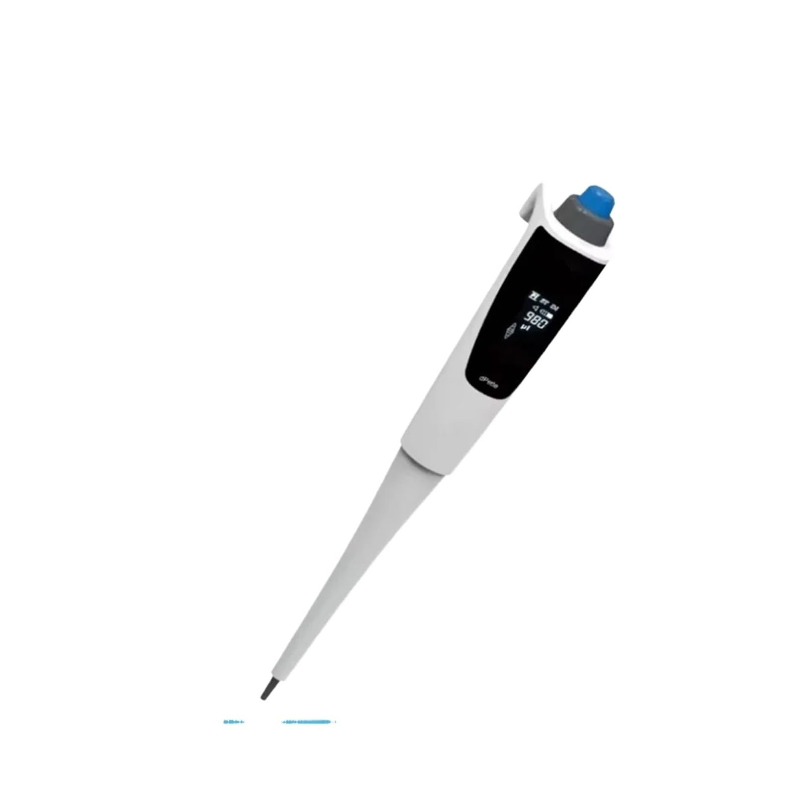Pipette, Elektronische Pipette 0,5:1000ul Hochpräzise Einkanalpipette Mikroelektrisch einstellbare Laborpipette(DPette plus 0.5-10ul)