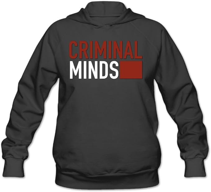 an American Police procedural Crime Drama Television Series Tribute Print on Black Pullover Hoodie