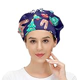 ♥ Cappello elastico regolabile per bouffant – corde elastiche e chiusura a cordoncino per una facile regolazione. È possibile regolare facilmente la tenuta del cappello in base alla forma della testa e alla acconciatura. Non importa quanto lunghi e spessi i tuoi capelli, questo cappello può coprirli completamente. Design della benda che si può regolare liberamente come tutti i tipi di testa e tipi di capelli di uomini e donne nell'industria differente.