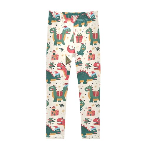 Plaid Buffalo Vintage Kids Girl's Legging Soft High Waisted Workout Pants Gym