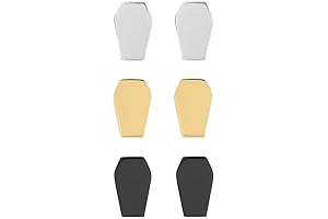 PVD Black Stainless Steel Coffin Hangers: Embrace Painful Pleasures