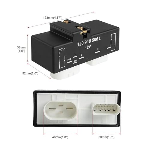 Relais 1J0919506L anti-surchauffe pour commande ventilateur Golf et Bora