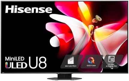Hisense 65-Inch Class U8 Series Mini-LED ULED 4K UHD Google Smart...