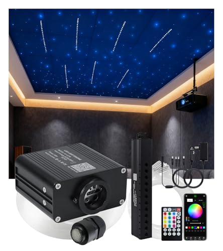 RGBW Fiber Optic Star Ceiling Kit with APP Control