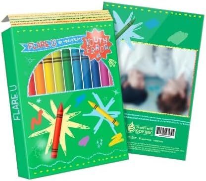 Flare U Youth Error 1st Mini Album, Crayon Version, CD