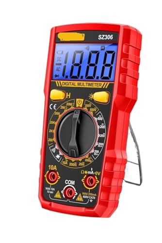 Multimètre numérique SZ306 contre les pannes de courant avec testeur de tension 600V