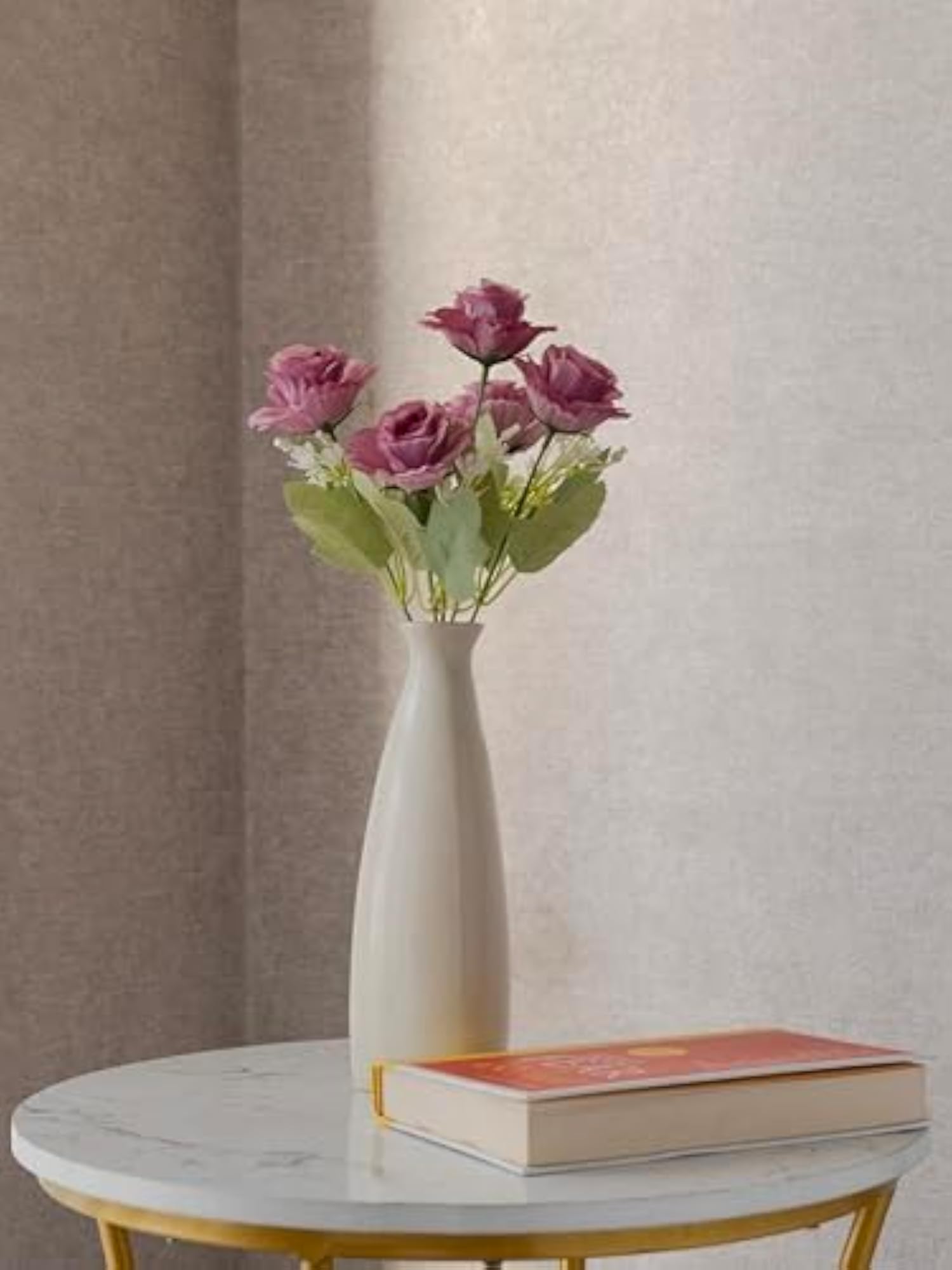 Artificial Camellia Flower Bunches, Decorative Floral Arrangement