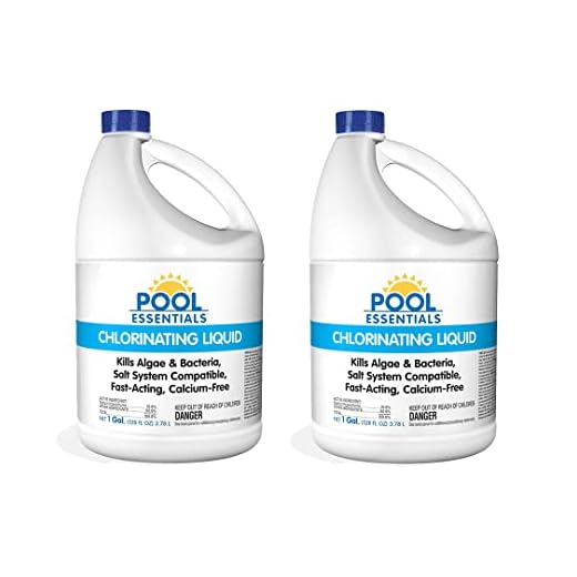 Smart Liquid Chlorine- Pool Chemicals for use as a Pool Chlorine and Pool Shock Treatment. Keep Your Pool Well Maintained and Always Ready to Use! (2 Gallons)