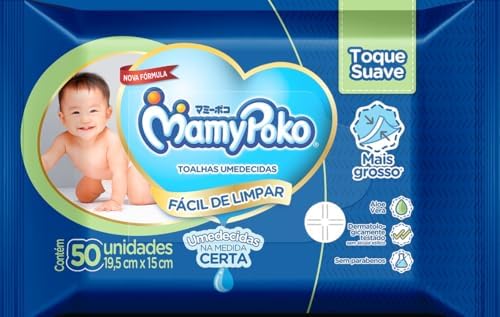 MamyPoko Lenços Umedecidos 50 Unidades