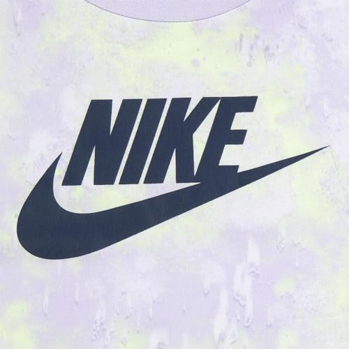 Conjunto NIKE Boxy Tee para bebé niña ideal para jugar cómodamente en el parque 3
