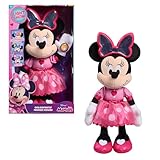 Disney Jr. Colorfinity Minnie Mouse, Interactive Plush Toy, Over 40 Interactions, Ages 3 and Up