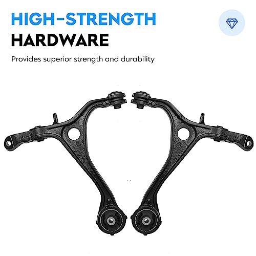 Front Lower Control Arms w/Ball Joints for Honda Accrod 03-07, Acura TSX 04-08 Suspension Kit K80228 K640289 K640290 4pc Set by Aeagle - Used condition - Image 5