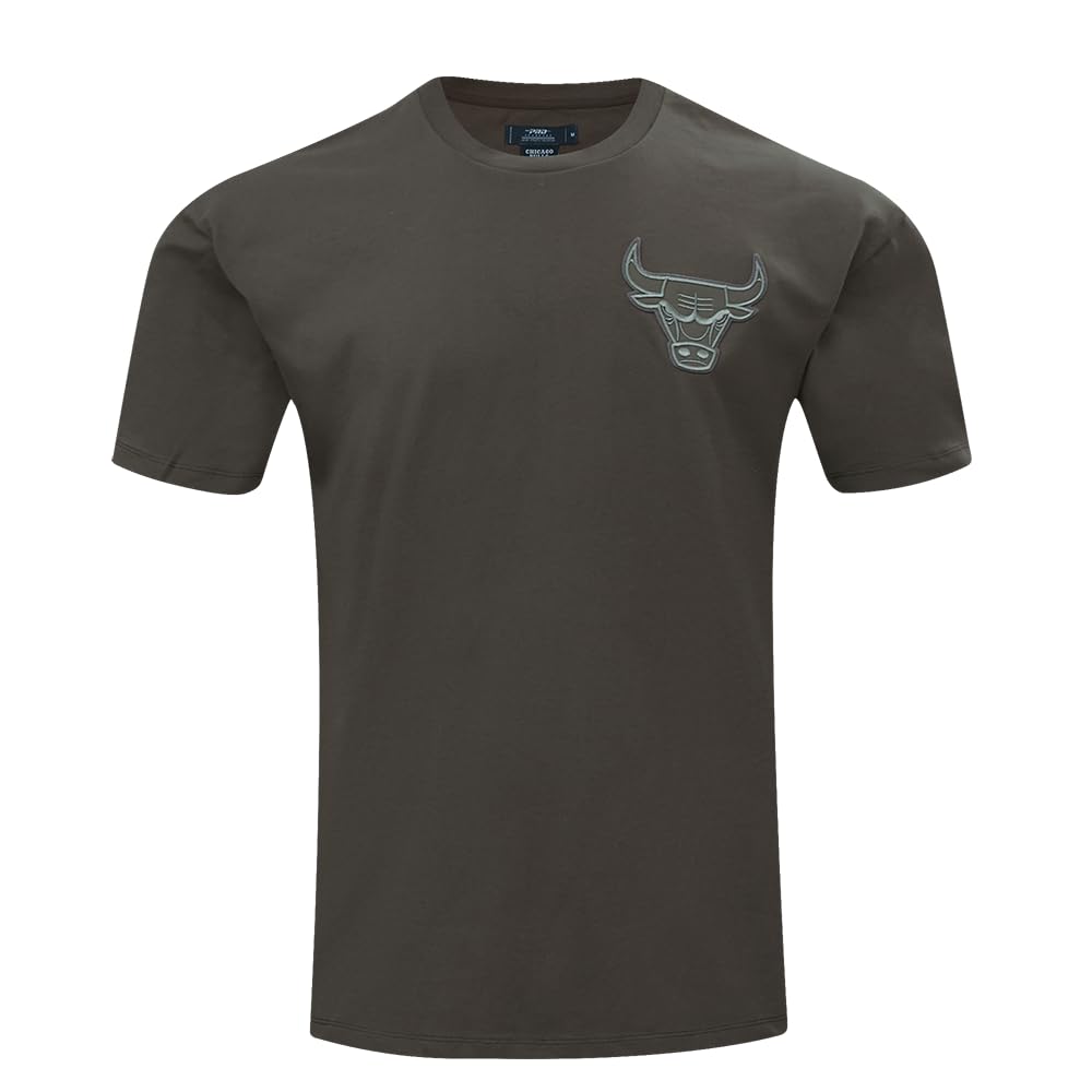 PRO Standard Men's NBA Neutral Short Sleeve Tee, Dark Taupe, XXL