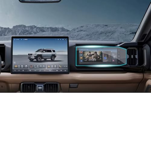 Protecteur d'écran GPS voiture BYD : protégez le tableau de bord du co-pilote Leopard 8