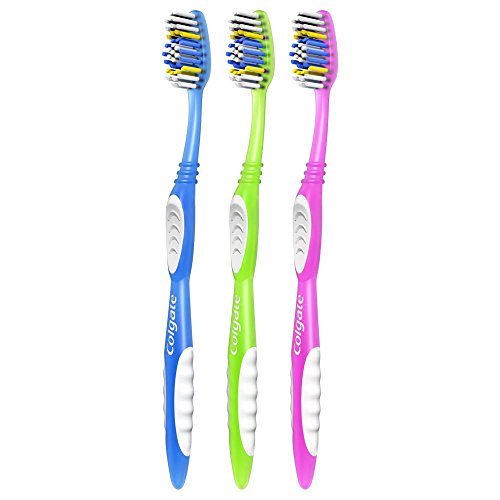 Colgate Extra Clean Toothbrush, Soft Toothbrush For Adults, 3 Count (Pack Of 1) #TOP1
