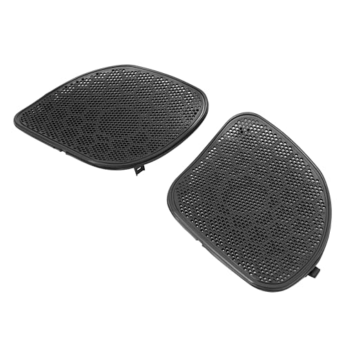 TEBEDI Front Fairing Speaker Mesh Grills Front Speaker Cover Compatible with 2015-2024 Harley Davidson Road Glide/CVO Road Glide