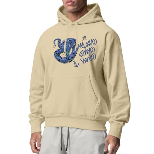Sweat à capuche imprimé pour homme et femme pull polaire d'hiver