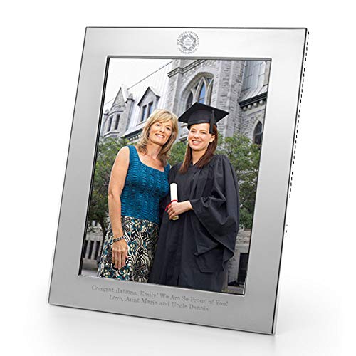 M. LA HART Syracuse University Polished Pewter 8x10 Picture Frame