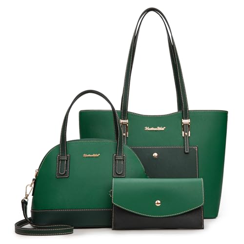 Montana West 3PCS Purses Set - Tote, Wallet & Satchel