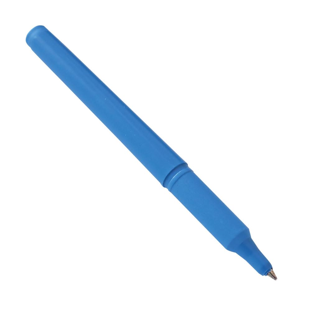 FRANZ MENSCH 20 Stück Hygostar Kugelschreiber Light | detektierbar, blau, Schriftfarbe: blau, Kugelschreiber, Schreibstifte für Büro
