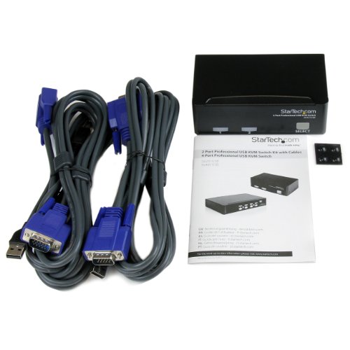 Switch KVM USB VGA 2 ports StarTech.com avec câbles inclus SV231USBGB - 4