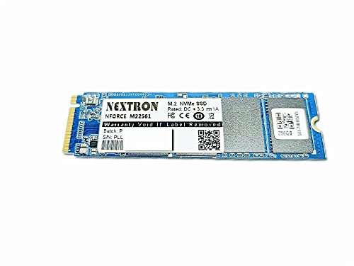 Image of Nextron M22561 256GB Internal SSD for Laptop, Desktop | 5 Years Warranty | SSD NVMe M.2