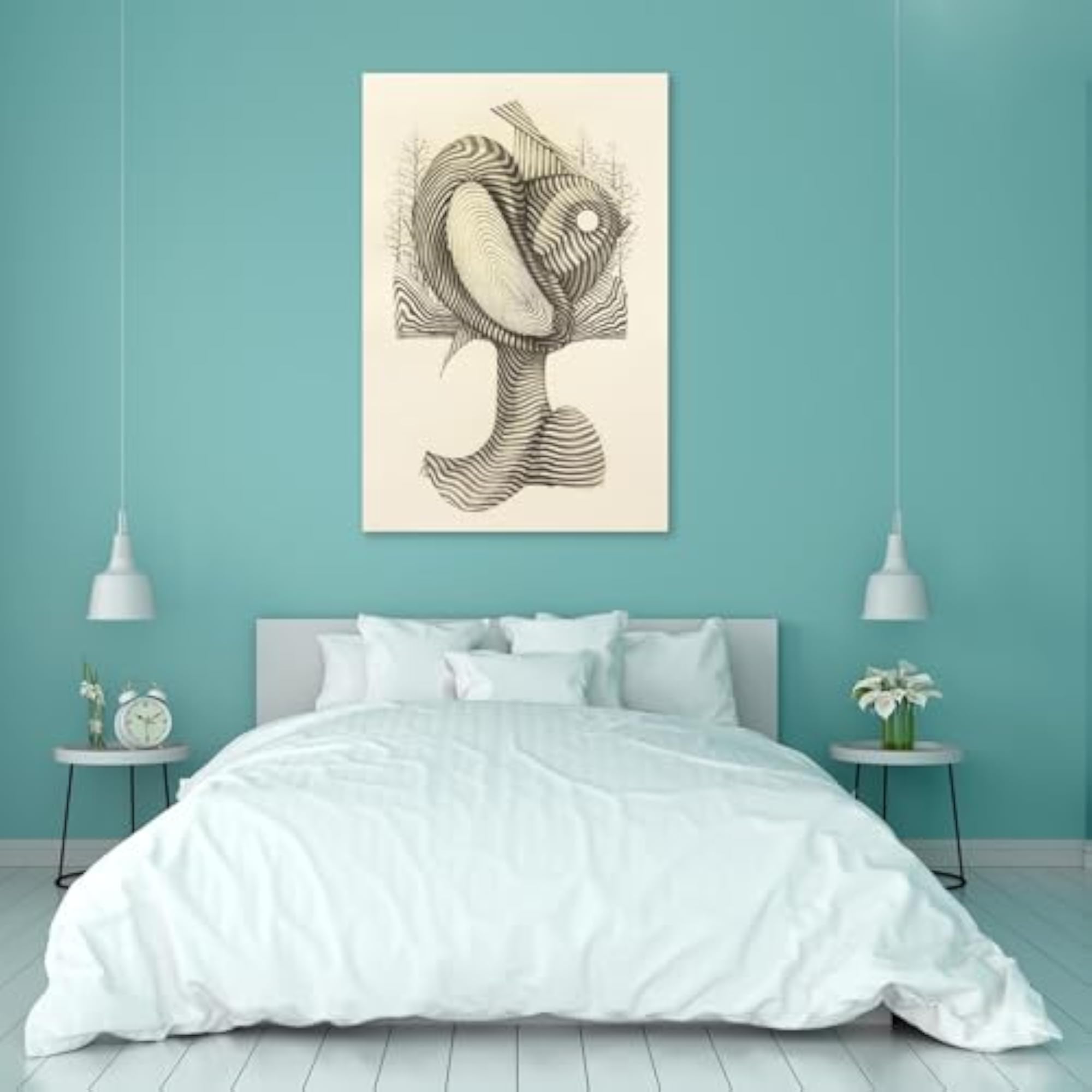Surreal Artwork D8 Peel & Stick Vinyl Wall Sticker