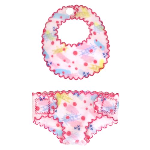 Garneck 1 Juego De Accesorios para Muñecas Bragas De Tela para Niñas Bragas De Juguete