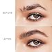 2PCS Eyebrow Trimmer Set Stainless Steel Eyebrow Razor Eyebrow Scissors with Comb, Beauty Tool for Beginners Suitable, Hair Removal Beauty Accessories for Men Women