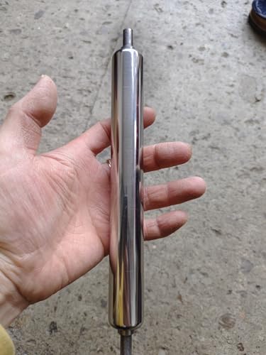 Generisch Schwerkraftrollenförderwellen – Antriebslose Transportbänder und Ersatzrollen für Fließbänder, Hunde-/Katzenzäune – Optionen in 1,3 Zoll, 1,5 Zoll, 2 Zoll und 2,4 Zoll