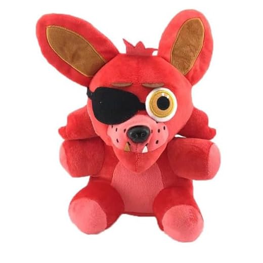 MAGIC SELECT Peluche Foxy el Pirata (15 cm) Compatible con Five Night at Freddy FNAF, Muñecos de Animales de Peluche Cinco Noches en Freddy, Juguetes, Regalo de Cumpleaños para Niños