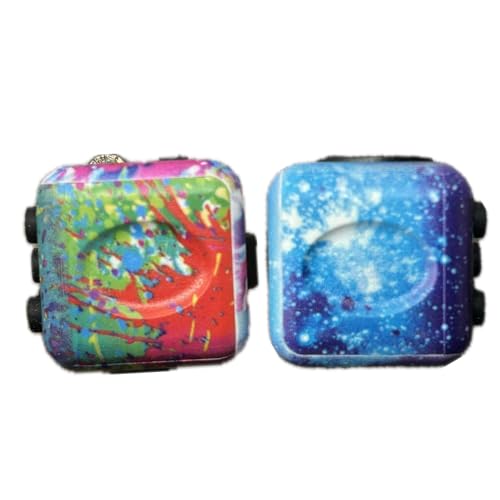 VYOTP Fidget Toys for Kids Adults Stress Relief Cubes Sensory Fidget Toys for Boys Girls Portable Calm Hand Toys for Focus Relax Office Classroom Home Travel (1 Piece)