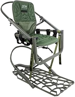 XOP-XTREME OUTDOOR PRODUCTS Ambush - Aluminum Climbing Tree Stands for Hunting, XOP Green (XOP-AMB)