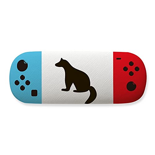 Étui de rangement pour lunettes Cutton motif animal noir