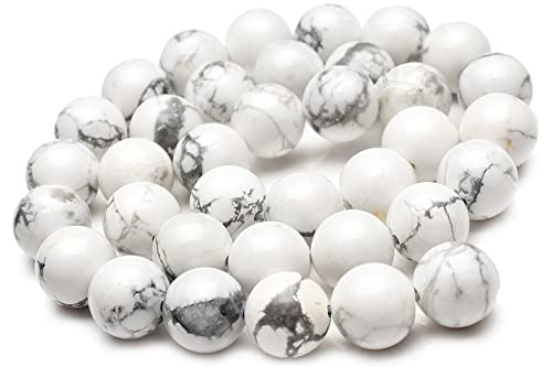 【 福縁閣 】ハウライト 10mm １連（約38cm）_R278 天然石 パワーストーン ビーズ