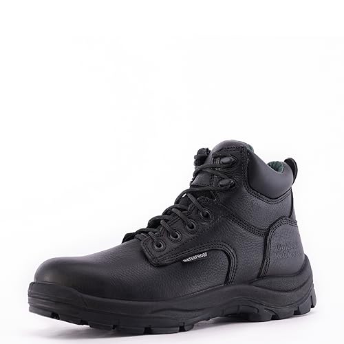 Golden Retriever 6” Steel Toe Work Boots for Men, Waterproof Construction Boots,Slip and Oil-Resistant,Coolmax, Comfortable,ASTM F2413-18 EH G6755-G6955