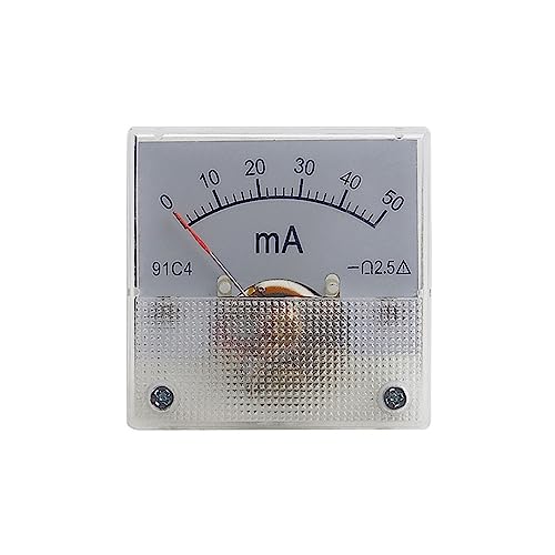 Ampèremètre analogique DC 20mA MOBYAT pour tableau électrique - 2