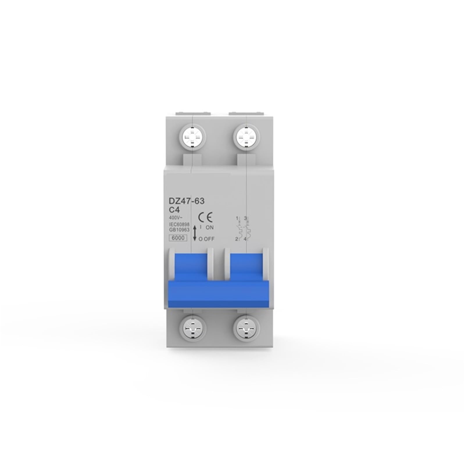 Disjoncteur 2P DZ47 32A pour éviter les surchauffes de câbles électriques