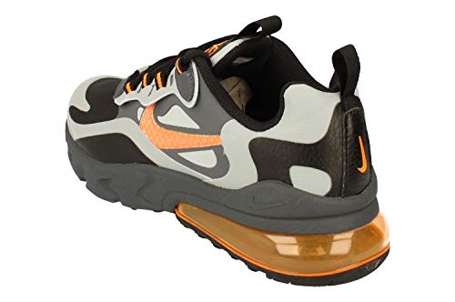 Nike Air Max 270 React Winter GS Running Trainers BQ4760 Sneakers Shoes (UK 5 US 5.5Y EU 38, Black Total Orange Grey 001)2