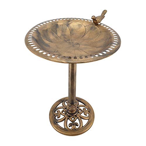 Arcadia Garden Products Bb06 Bronze Color Bird Bath 19.5X30 #TOP1