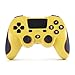 Produktbild Controller für PS4 Controller Kabelloser, Double Shock High Performance Gaming Controller für Playstation 4/Pro/Slim/PC und Laptop mit Audio Funktion, Mini-LED Anzeige( Yellow)