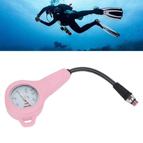 Manomètre de plongée avec tuyau BCD phosphorescent - 4