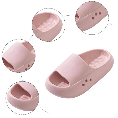 IWIHMIV Toddler Girls Slides Sandals Beach Pool Shower Slippers Non Slip Bath Slippers Cute Summer Shoes for Boys3