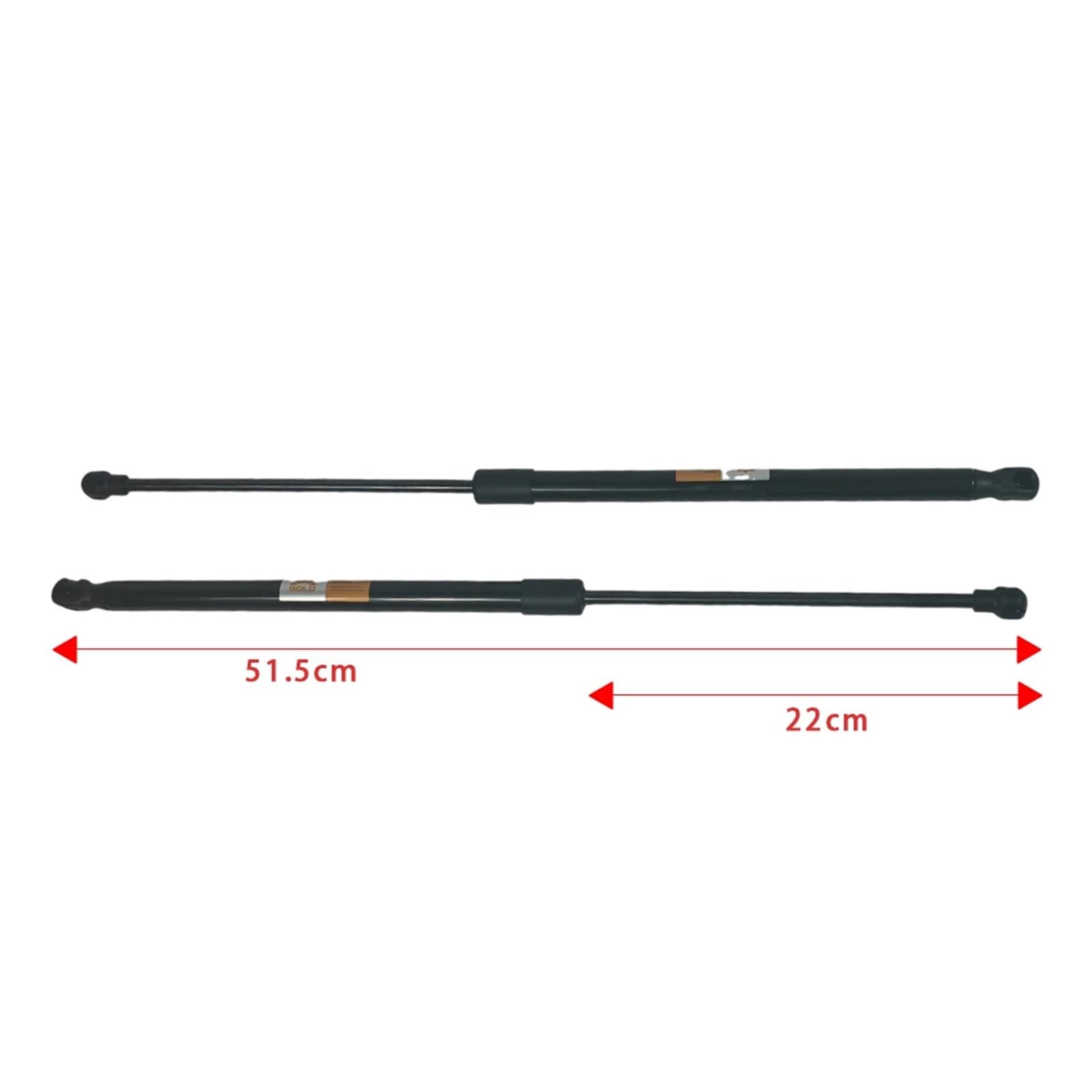 2 Szt. Sprężyn Gazowych pasuje do Lexusa RX270 RX350 RX450h 2009-2015 2,7 L 3,5 L SG130096, Drążek Podtrzymujący Maskę Pneumatyczną Gas Struts