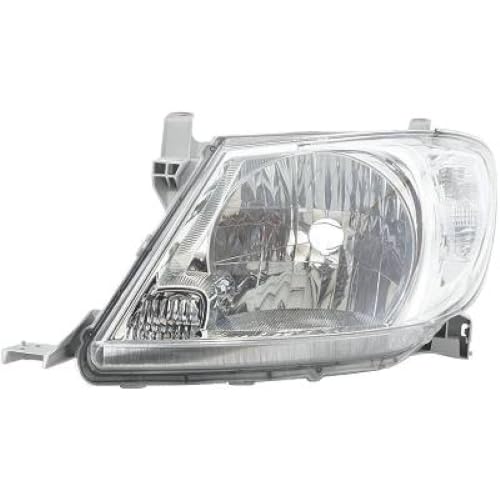 goingfast Phare avant gauche H4 compatible avec Toyota HILUX VII Pick-Up 2008-2011 Halogène