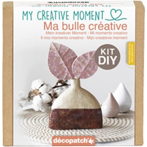 Lot de 5 Ma bulle créative, kit Vase et feuilles