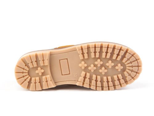Nauticos para Niños Pull Todo Piel Piso Grueso mod.804. Calzado infantil Made in Spain, Garantia de Calidad. (35, Cuero)