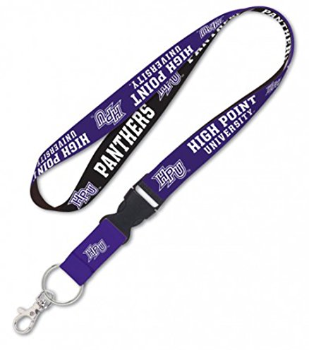 Lanière High Point Panthers avec boucle détachable de 2,5 cm pour clés et badges