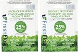 Whirlpool Genuine OEM Produce Preserver Replacement Filters - For models W11462816, P1KL6S1CS and P1FB6S1 (Pack of 2)