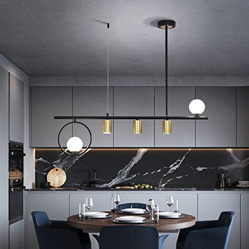 Lampe LED suspendue à 5 têtes interchangeables pour éclairage intérieur - 5